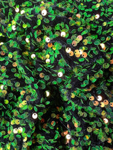 Load image into Gallery viewer, Green/Gold Sequin