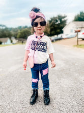 Load image into Gallery viewer, Pink velvet with purple/gold sequin