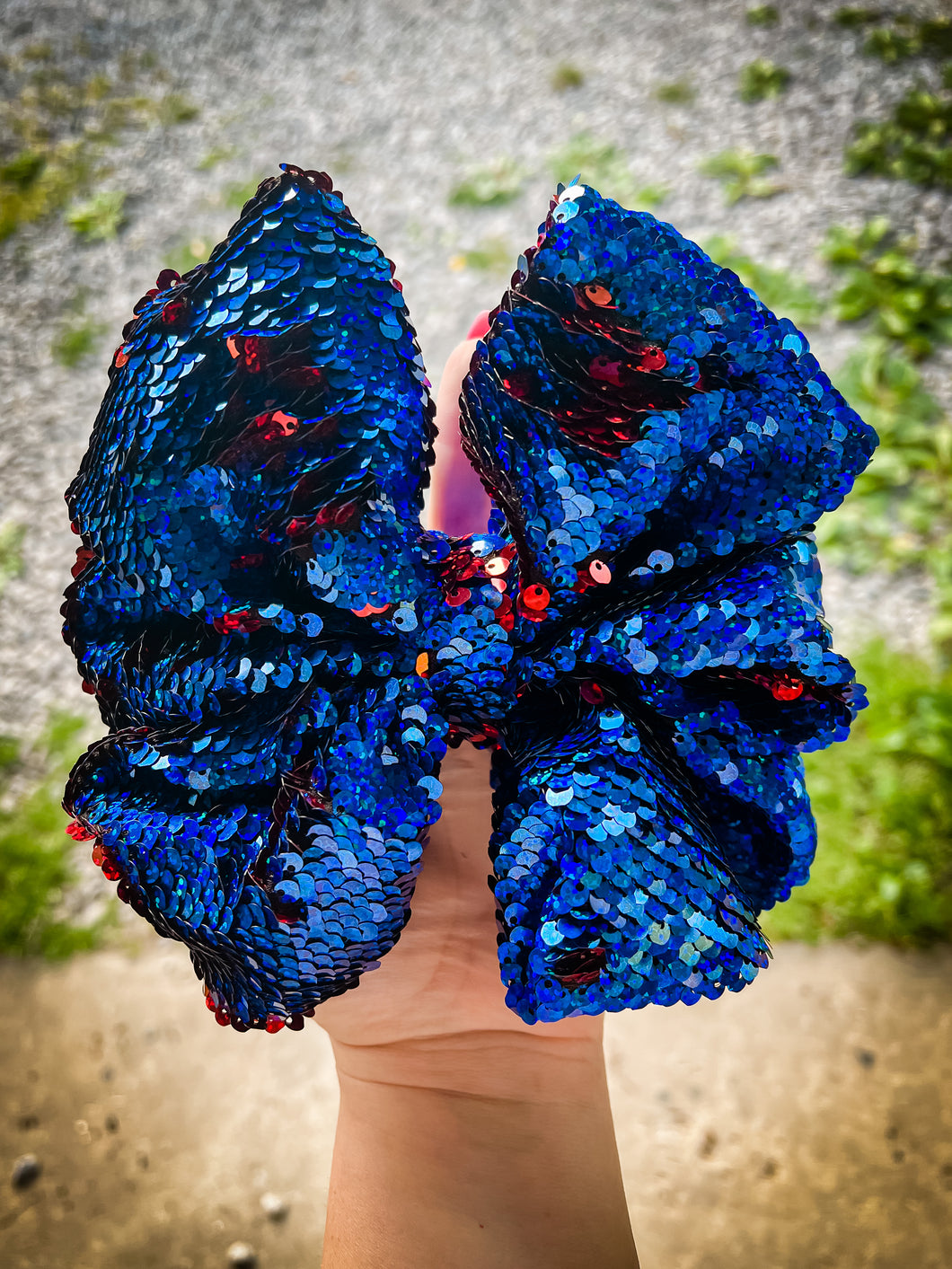 Red/Blue Reversible Sequin