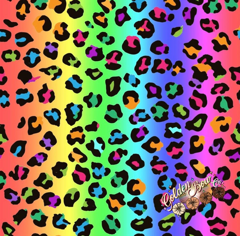 Wild AF Rainbow Leopard