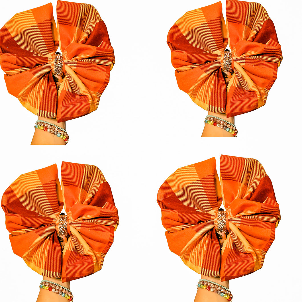 Candy Corn Flannel (no stretch for headwraps)